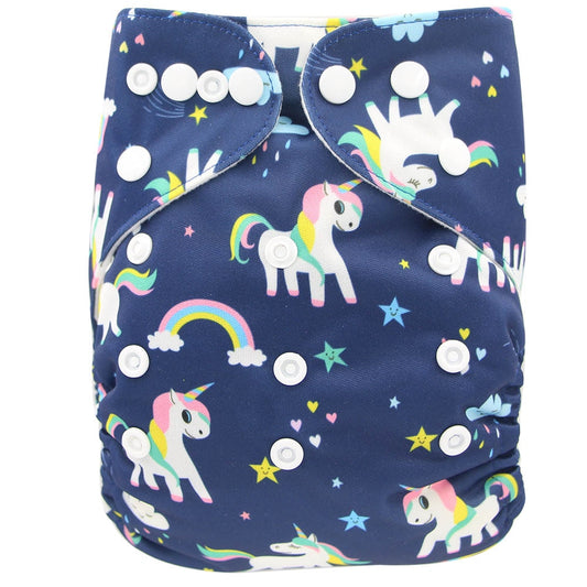 Colourful Unicorn - Earth Nappy